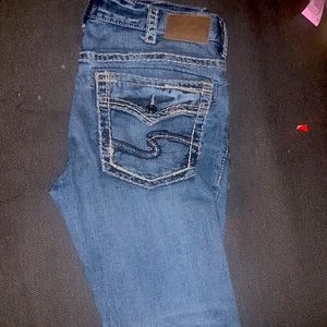 Men’s silver jeans size 34x34
